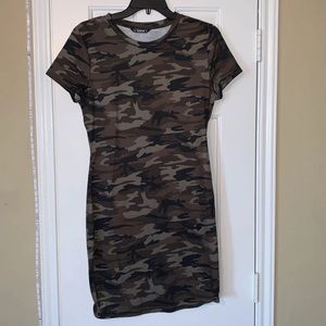Bodycon Army Dress